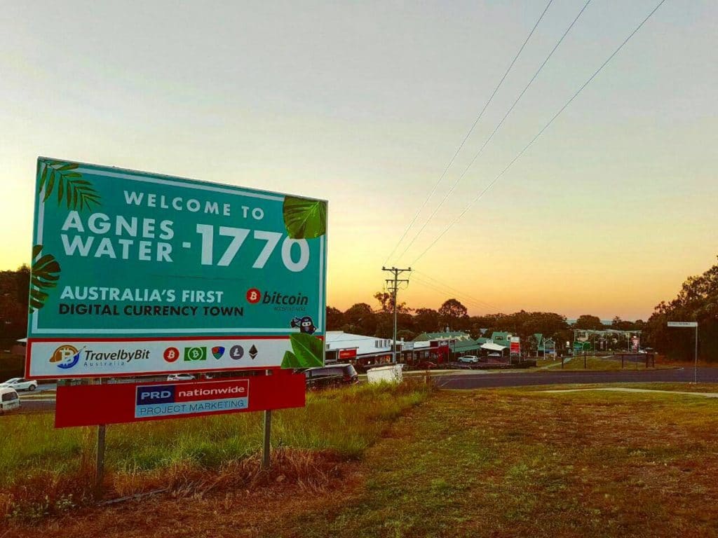 Agnes Water, Australia's first digital currency town. Source: Facebook/NEM