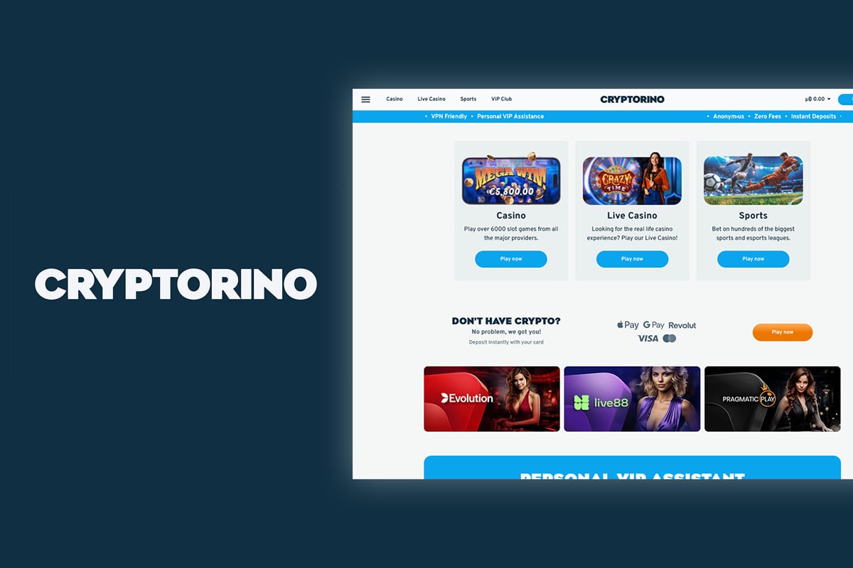 Cryptorino Review: No KYC Crypto Casino With 100% Bonus & 50 Free Spins, Is it Legit?