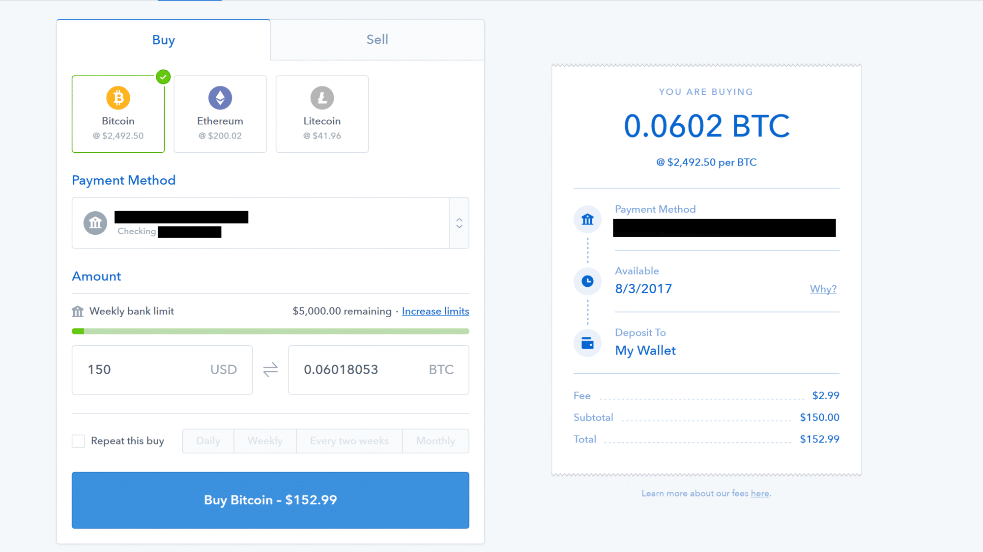 Coinbase Review of Platform