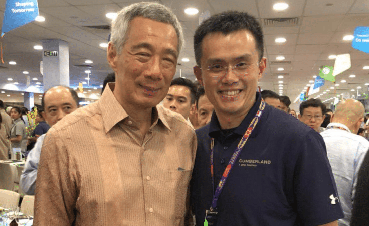 Binance cryptocurrency exchange CEO, Changpeng Zhao