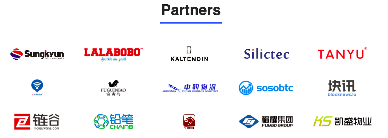 Waltonchain partners