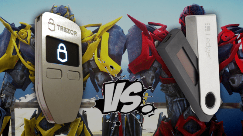 Trezor vs. ledger nano s